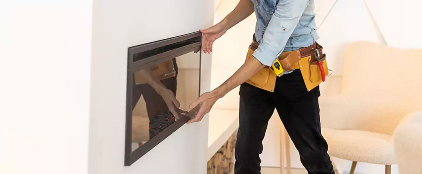 Metal Fireplace Installation in St. Peters, Missouri
