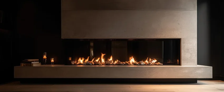 Gas Fireplace Ember Bed Design Services in St. Peters, Missouri