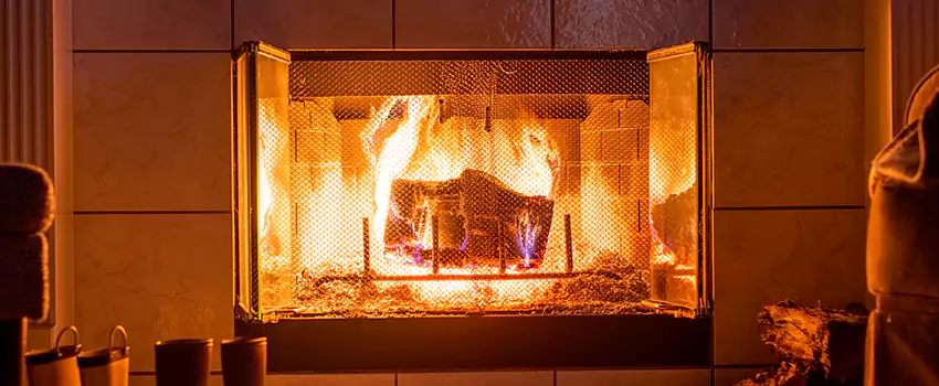 Mendota Hearth Landscape Fireplace Installation in St. Peters, Missouri