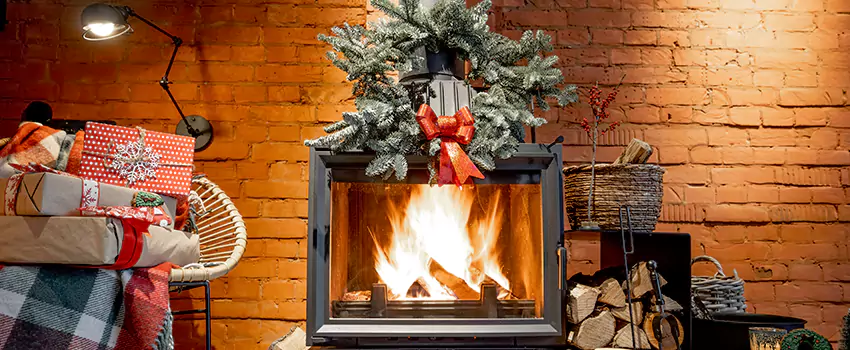 Travis Industries Linear Gas Fireplace Installation in St. Peters, Missouri