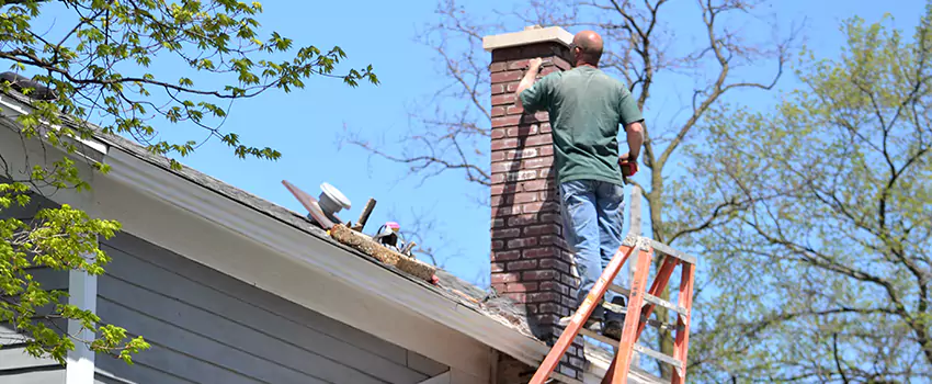 Vinyl and PVC Chimney Flashing Installation in St. Peters, MO
