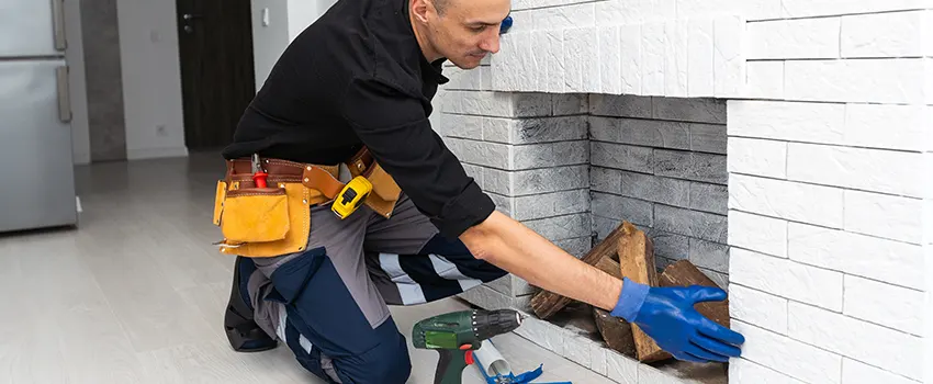 Fireplace Damaged Damper Frame Repair Services in St. Peters, Missouri