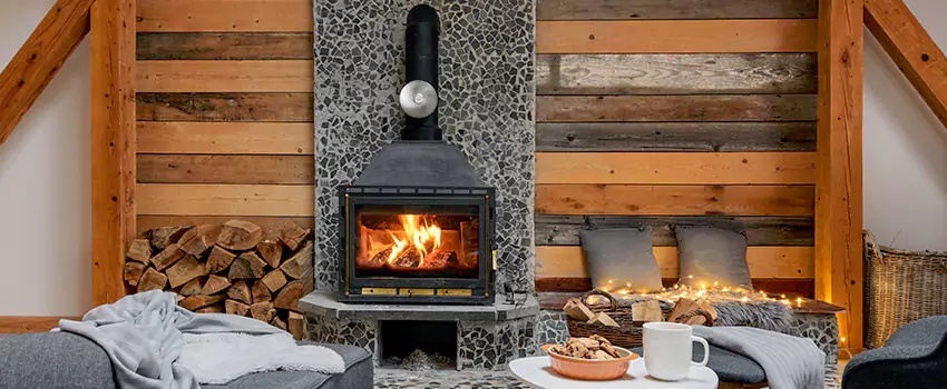 Thelin Hearth Products Direct Vent Gas Stove Fireplace Inspection in St. Peters, Missouri